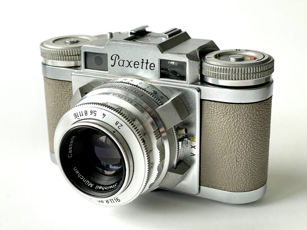 Die Kamera Braun Paxette IIM