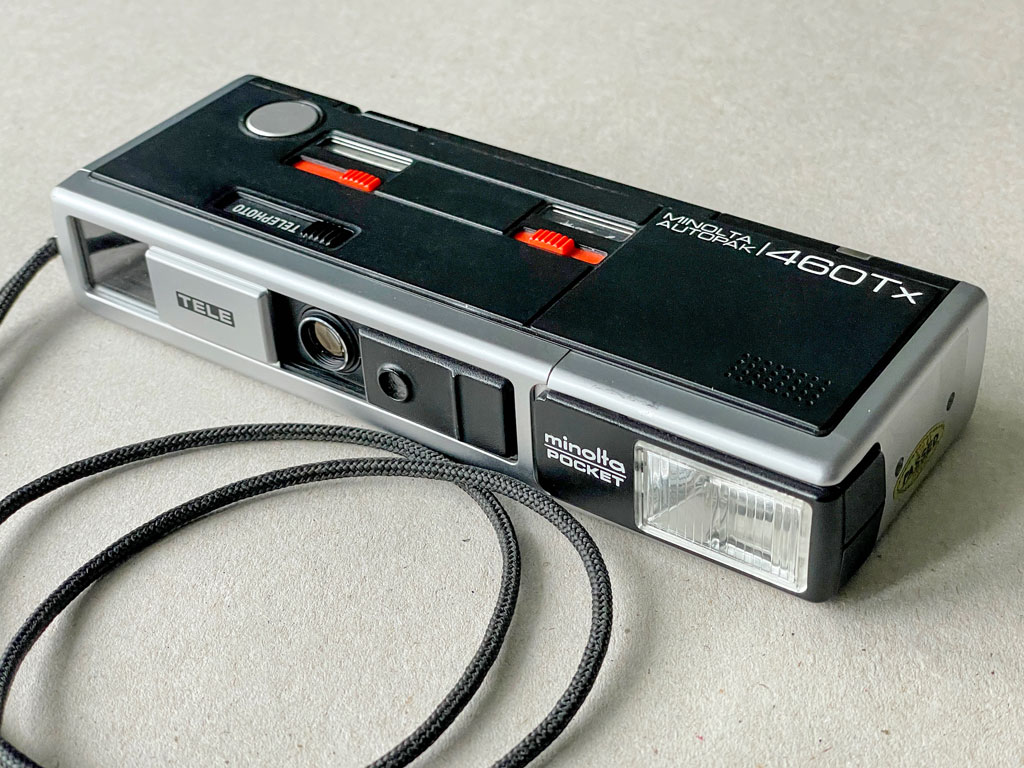 Die Pocketkamera Minolta Autopak 460Tx